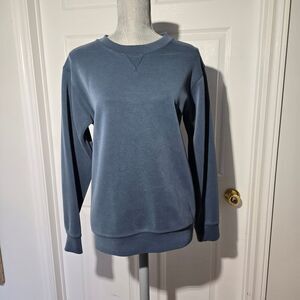 lululemon athletica softstream Blue Crew Neck Sweater